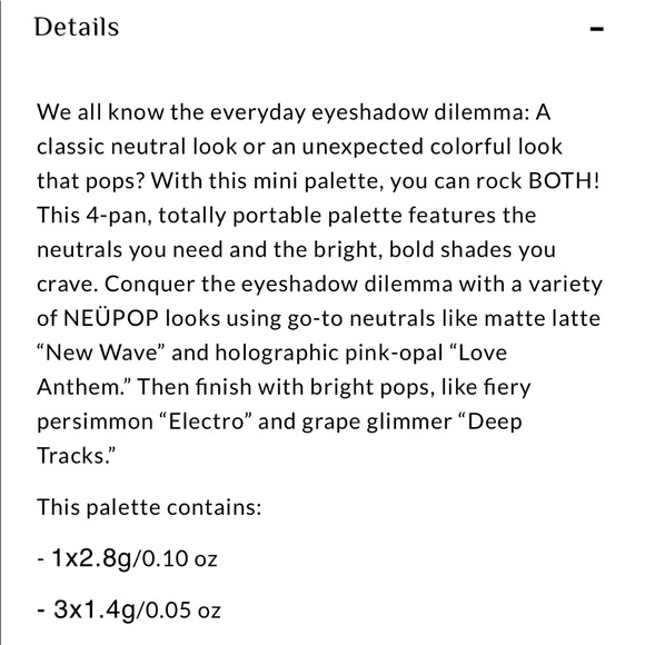 NIB Kat Von D Neu Pop Kitten Mini Palette - Picture 3 of 7